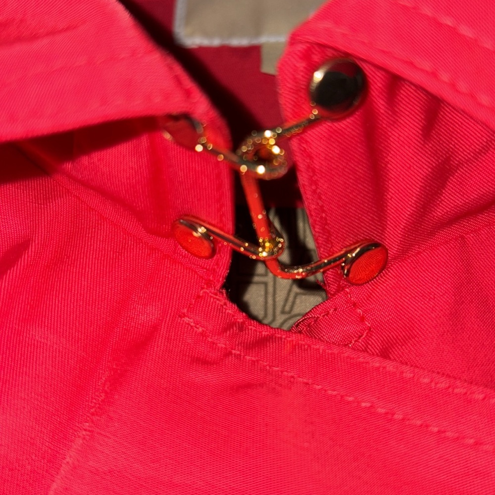 Michael Kors Double Breasted Gold Button and Zippers Trench Coat - Picture 4 of 12